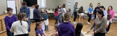 Birmingham Girls Choir singers at rehearsal